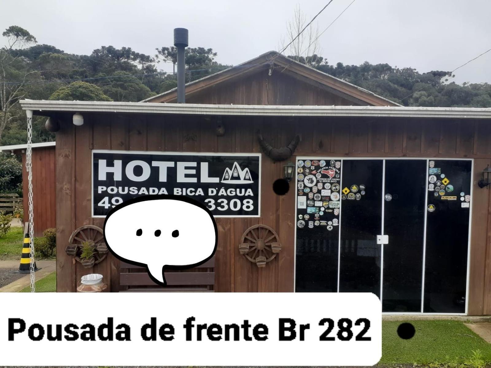 Pousada Bica D'Agua De Frente Br 282 Lages Zewnętrze zdjęcie